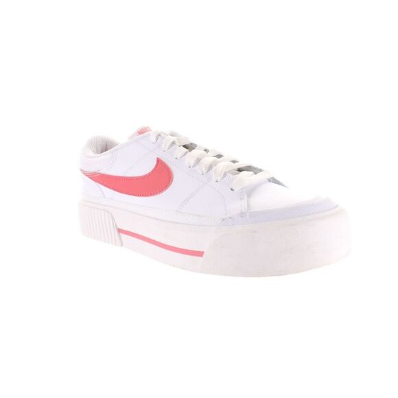 Nike Womens Court Legacy White Fashion Sneaker Size 11 Medium (B, M) - Picture 2 of 4